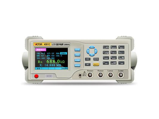 Настольная частота ширины полосы частот цифрового вольтамперомметра LCR регулируемая