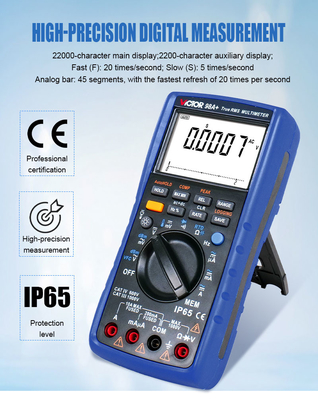 VICTOR 98A+ VICTOR Цифровой мультиметр 22000 подсчетов дисплейный мультиметр авто дальности с USB