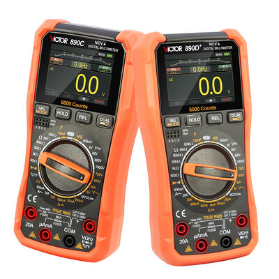 VICTOR 890C Цифровой мультиметр с ТФТ-экран 6000 счетов дисплея